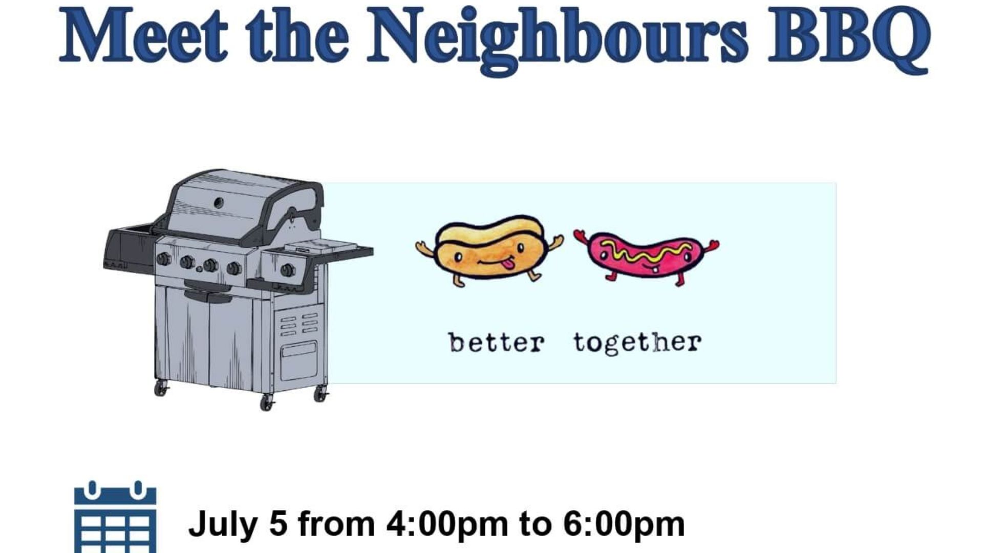 You are invited to IRCOM’s Meet the Neighbours BBQ 