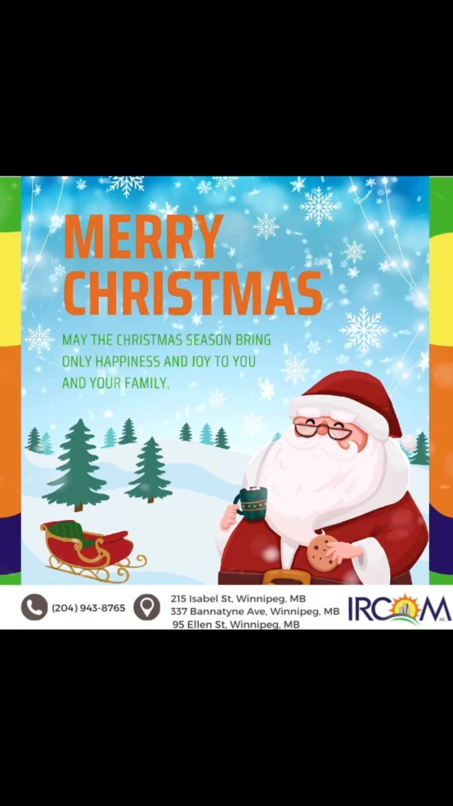 To our tenants, families, colleagues, and friends at IRCOM who celebrate, we wish you a Merry Christmas! This special day reminds us of the warmth and diversity that make our community so vibrant, and the shared values that bring us together. May your celebrations be filled with joy, laughter, and cherished moments with loved ones. As we embrace the spirit of Christmas, let’s continue fostering a welcoming, inclusive, and supportive community for all.

#MerryChristmas #IRCOMCommunity #InclusiveTogether #JoyfulCelebrations #TogetherWeThrive #seasonofgiving