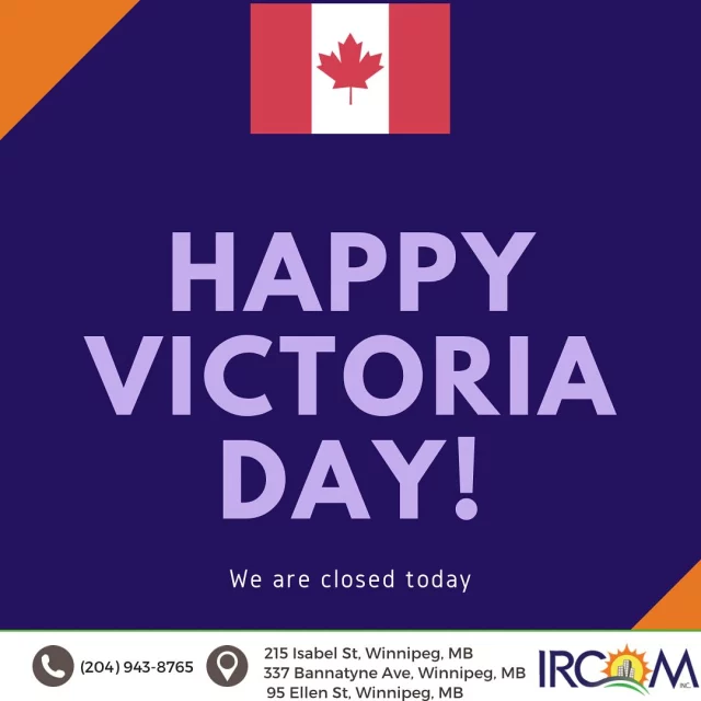 We’re closed today for Victoria Day.
Enjoy the long weekend. We’ll be back tomorrow!