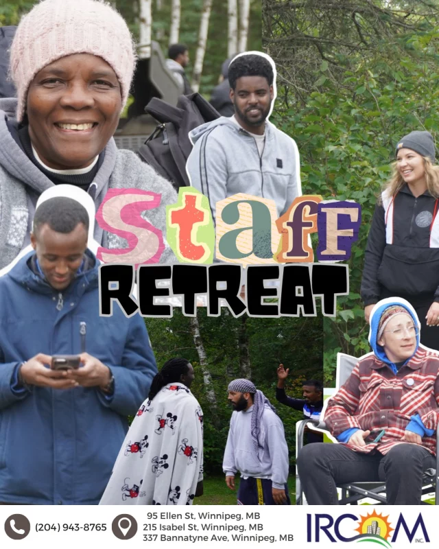 The retreat gave us a chance to reconnect, share stories, and celebrate the impact we’re making together for newcomers building their lives here. 

#IRCOM #StaffRetreat #Teamwork #CommunityImpact #TogetherForNewcomers #Winnipeg #Manitoba #NewBeginnings #BuildingCommunity