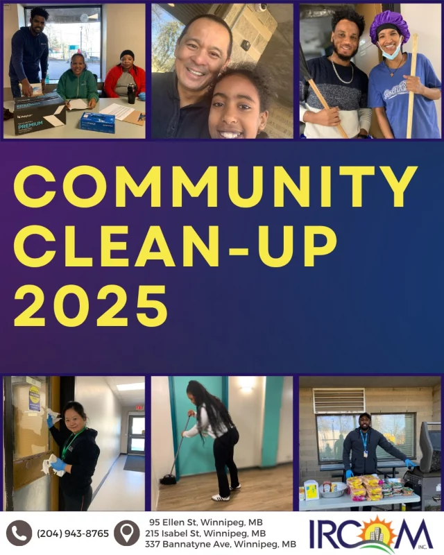 Community Clean Up 2025 felt like a big hug.

Everyone rolled up their sleeves, grabbed gloves and tools, and worked side by side to care for the place we all call home.

Thank you to every tenant, volunteer, and team member who showed up, pitched in, and made a real difference. Your time, energy, and heart are what keep this community strong.

#IRCOM #CommunityCleanup #BuildingBelonging #StrongerTogether #winnipegcommunity