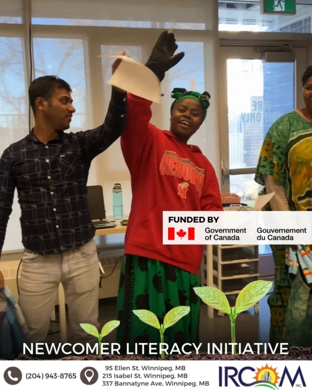 Our Literacy English class explored winter clothing through hands-on learning. As part of IRCOM’s Newcomer Literacy Initiative program, adult learners connected new words to everyday life by working with real winter gear in the classroom. Funded by the Government of Canada, the program creates welcoming spaces where newcomers can build confidence, language skills, and a sense of belonging.

 #ImmigrationMatters #IRCOM #NewcomerLiteracy #NLIProgram #LanguageLearning #AdultLearning #CommunitySupport #LearningTogether
