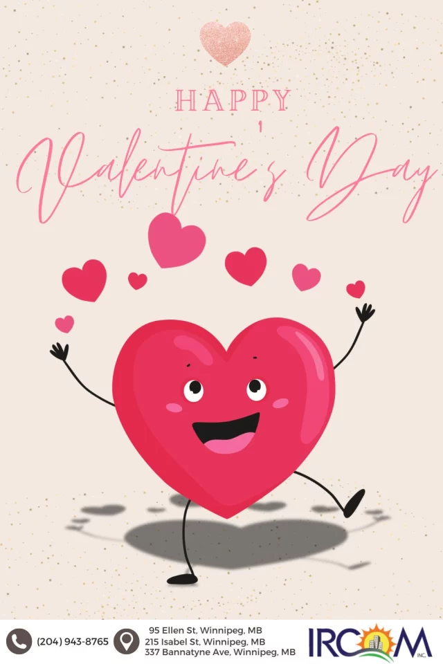 Love takes many forms, and today is a reminder of the power of community and belonging.

At IRCOM, that love looks like shared meals, new friendships, and spaces where newcomer families feel supported and at home. Today, we’re celebrating the connections that bring people together and make our community stronger.

Wishing a Happy Valentine’s Day to everyone in our community, from all of us at IRCOM.

#IRCOM #CommunityofBelonging #LoveInCommunity #TogetherWeBelong