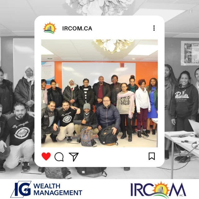 IG Wealth Management’s support is helping newcomer families build real financial stability, one step at a time.

Through IRCOM’s Asset and Capacity Building Program, newcomer families are gaining access to benefits and immigration guidance, tax and ID support, savings programs, and practical money management training. From understanding loans and repayment to building savings through matched IDA programs, this support is helping families work toward education goals, essential assets, and long-term security.

Because of IG Wealth Management’s investment, participants are learning how to budget, plan, save, and make confident financial decisions for themselves and their families.

Thank you, IG Wealth Management, for supporting community-led programs and standing with newcomer families as they build a stronger future in Manitoba.

@igwealthmanagement