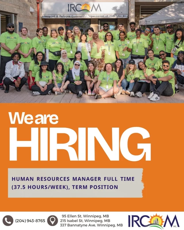 We are looking for someone who cares about people.

IRCOM is hiring a Human Resources Manager for a full-time term position. This role is about supporting staff, building a strong workplace, and helping ensure IRCOM continues to be a place where people feel respected, supported, and valued.

If this sounds like the kind of work that matters to you, we would love to hear from you.

Learn more with the link in the bio.