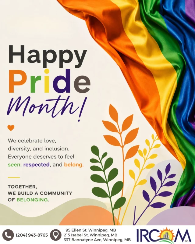 Happy Pride Month 🌈

At IRCOM, we celebrate love, diversity, inclusion, and the right for everyone to feel seen, respected, and welcomed.

Together, we build a community of belonging.

#PrideMonth #IRCOM #CommunityOfBelonging #DiversityAndInclusion #EveryoneBelongs