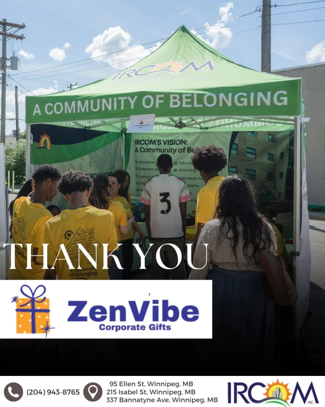 Shoutout to ZenVibe Corporate Gifts Inc!

A huge thank you to Nishant and the team at ZenVibe for their outstanding work on our custom-branded event materials! From our eye-catching branded tent to the vibrant Summer Celebration banners and professionally crafted tablecloths, every piece exceeded our expectations.